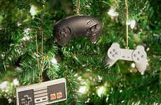 Geeky Game Tree Decorations