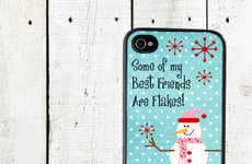 Funnily Festive Smartphone Cases