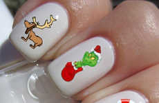 Nostalgic Christmas Story Manicures