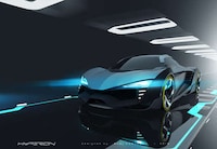 Faceted Hybrid Concept Cars Image 3