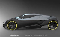 Faceted Hybrid Concept Cars Image 6