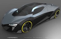 Faceted Hybrid Concept Cars Image 7