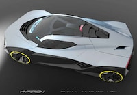 Faceted Hybrid Concept Cars Image 8