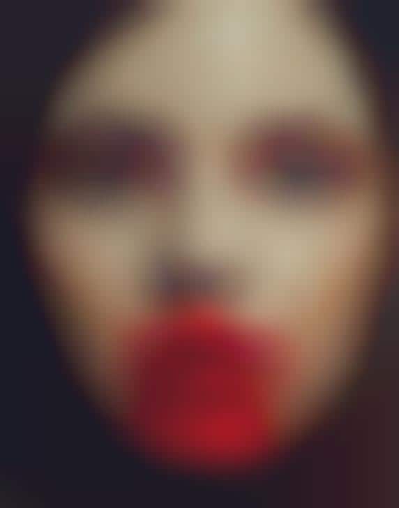 Smeared Lipstick Editorials
