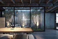 Grayscale Transparent Ground Homes Image 2
