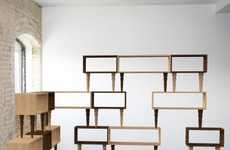 Precariously Piles Tables