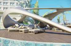 Abstract Geometric Gazebos