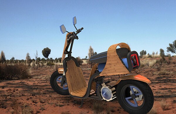 Air-Powered Scooters