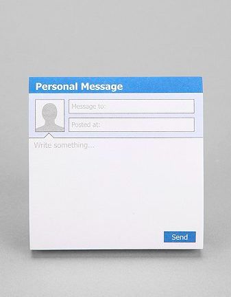 Social Media Message Notepads