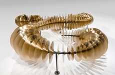 Spectacular Cymbal Sculptures