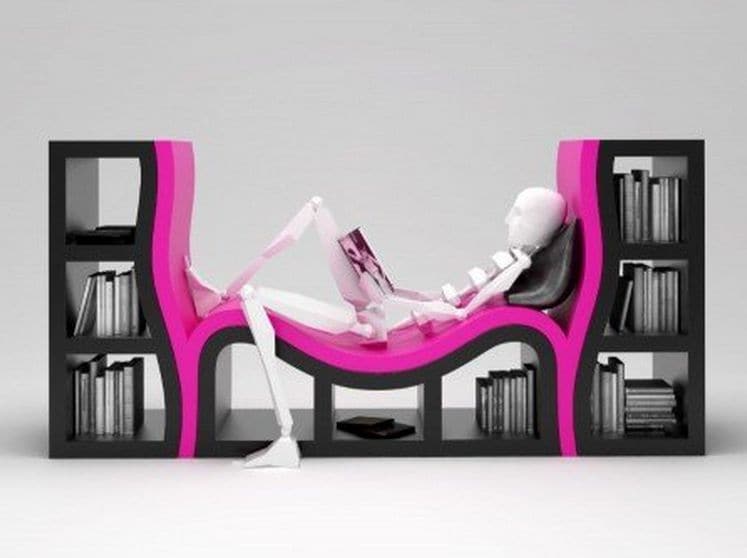 Bed-Like Modern Bookshelves