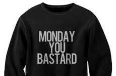 Disdainful Monday Sweaters
