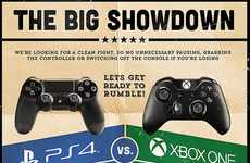 Combative Gaming Console Graphics