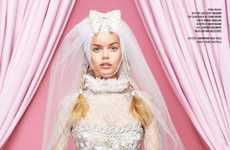 Barbie-Like Bridal Editorials