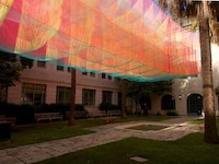 Vibrantly Geometric Public Art Image 3