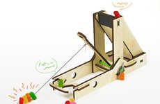 Catapulting Wooden Toys