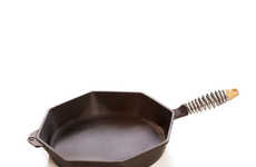 Octagonal Spill-Reducing Skillets