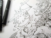 Meticulous World-Infused Doodles Image 2