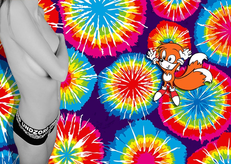 Psychedelic Undergarment Campaigns