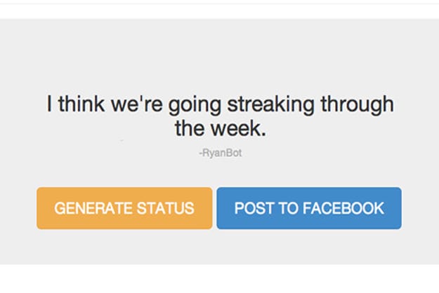Silly Status Generating Sites
