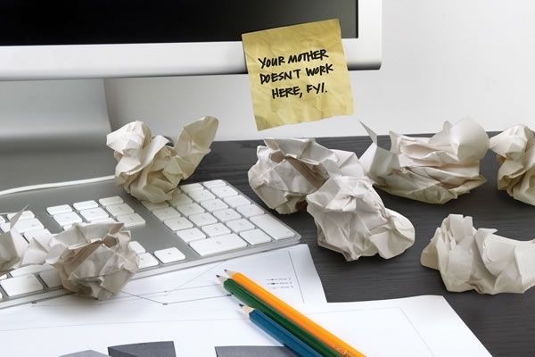 Crumpled Sticky Notes