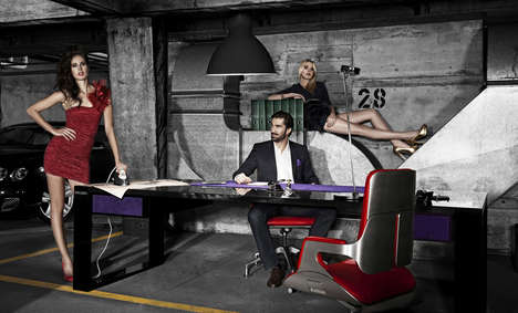Custom-Designed Racing Tables: This Carbon Fiber Table is Sure to ...