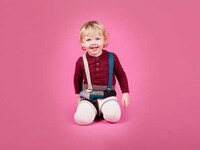 Knit Patchwork Kidswear Image 4