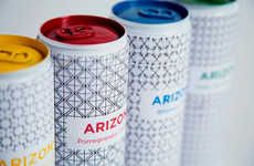 Purist Patterned Pop Cans