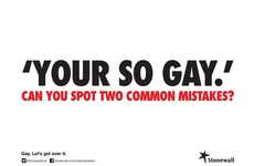 Anti-Homophobic Language Campaigns