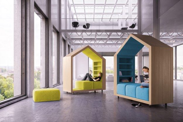 House-Shaped Office Furniture