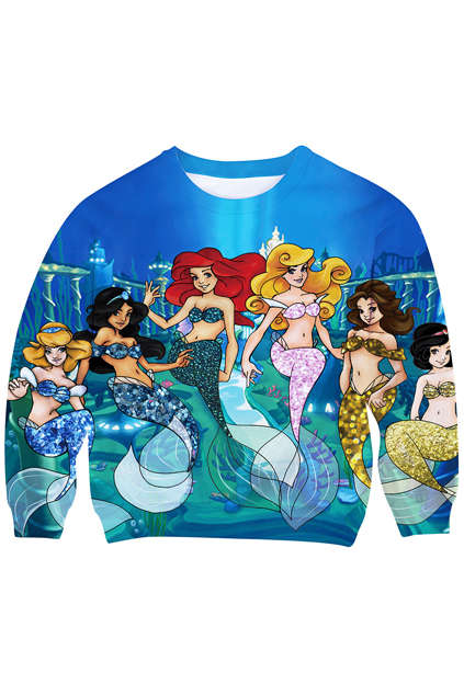 Disney Princess Mermaid Sweatshirts