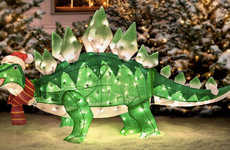 Prehistoric Christmas Decor