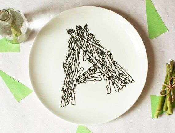 14 Typographic Dishware Designs