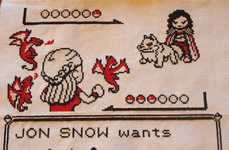 Fantasy Pocket Monster Stitchings