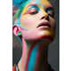 Multicolored Beauty Portraits Image 2