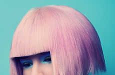 Electric-Hued Wig Portraits