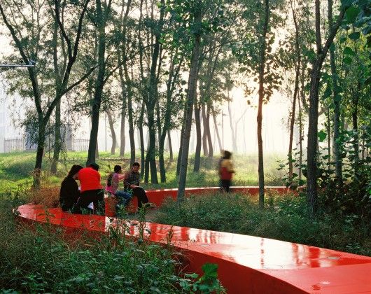 Meandering Ribbon Pathways