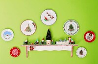 Festive Holiday Plate Decor Image 2