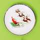 Festive Holiday Plate Decor Image 3