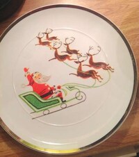 Festive Holiday Plate Decor Image 4