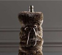 Fuzzy Furry Bottle Bags Image 2