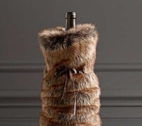 Fuzzy Furry Bottle Bags Image 3