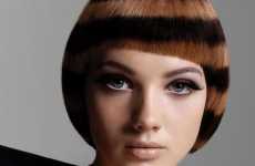 Horizontal Hair Stripes