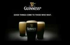 7 Funky Beer Ads + Guinness Light Show