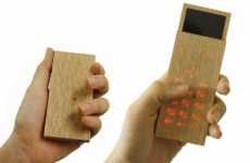 Touch Sensitive Wooden Phones