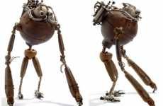 Mechanical Steampunked Sculptures