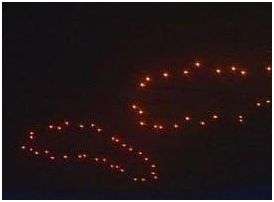 Faking Olympic Fireworks