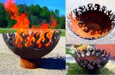 Recycled Steel Fire Pits
