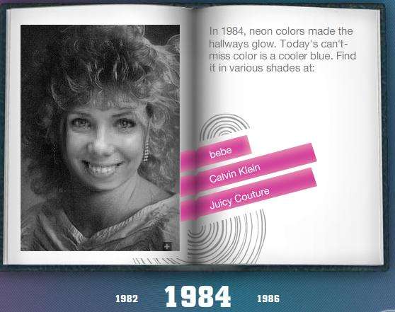 Interactive Retro Flashbacks