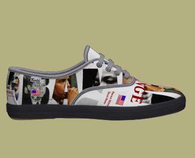 Graphic Obama Shoes